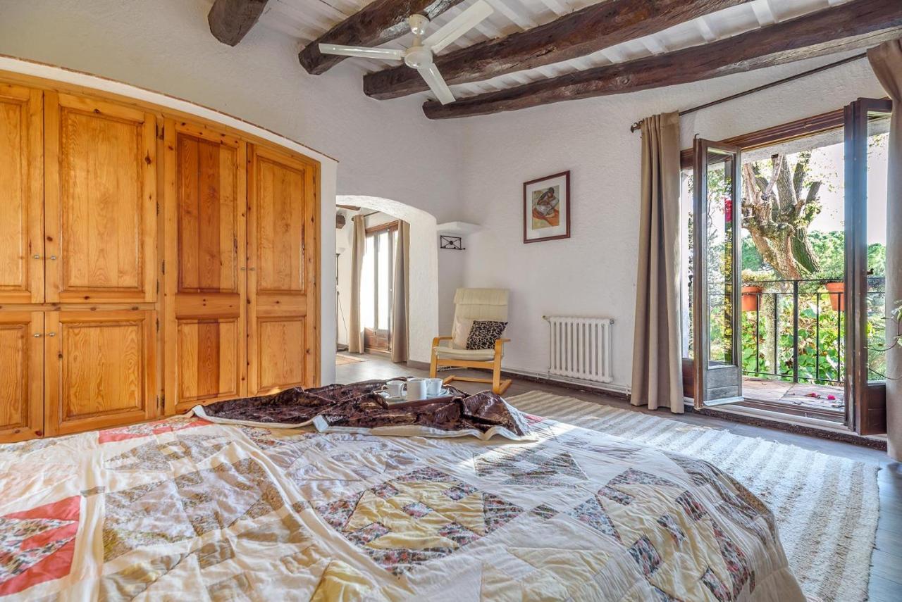 Masia Can Manent Del Bosc S XVIII Santa Eulalia de Ronsaná Zewnętrze zdjęcie