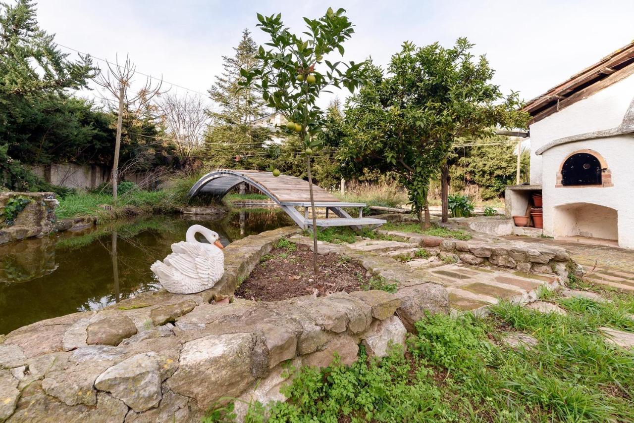 Masia Can Manent Del Bosc S XVIII Santa Eulalia de Ronsaná Zewnętrze zdjęcie