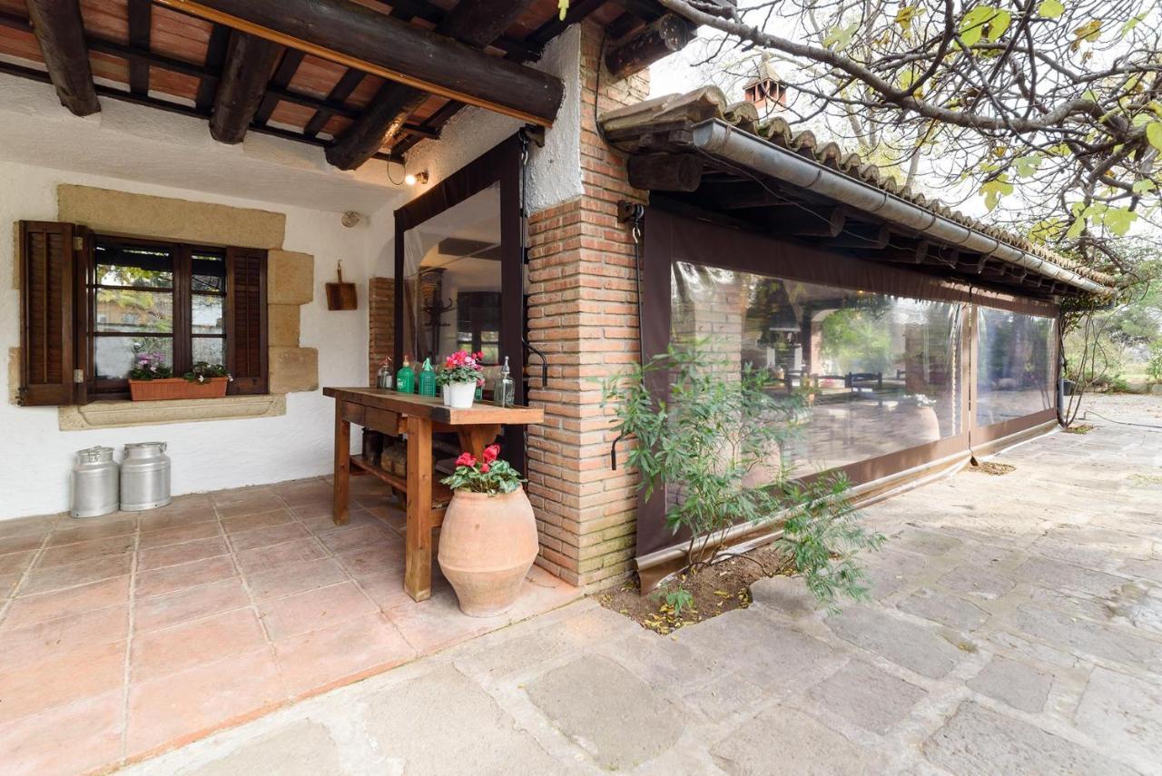 Masia Can Manent Del Bosc S XVIII Santa Eulalia de Ronsaná Zewnętrze zdjęcie