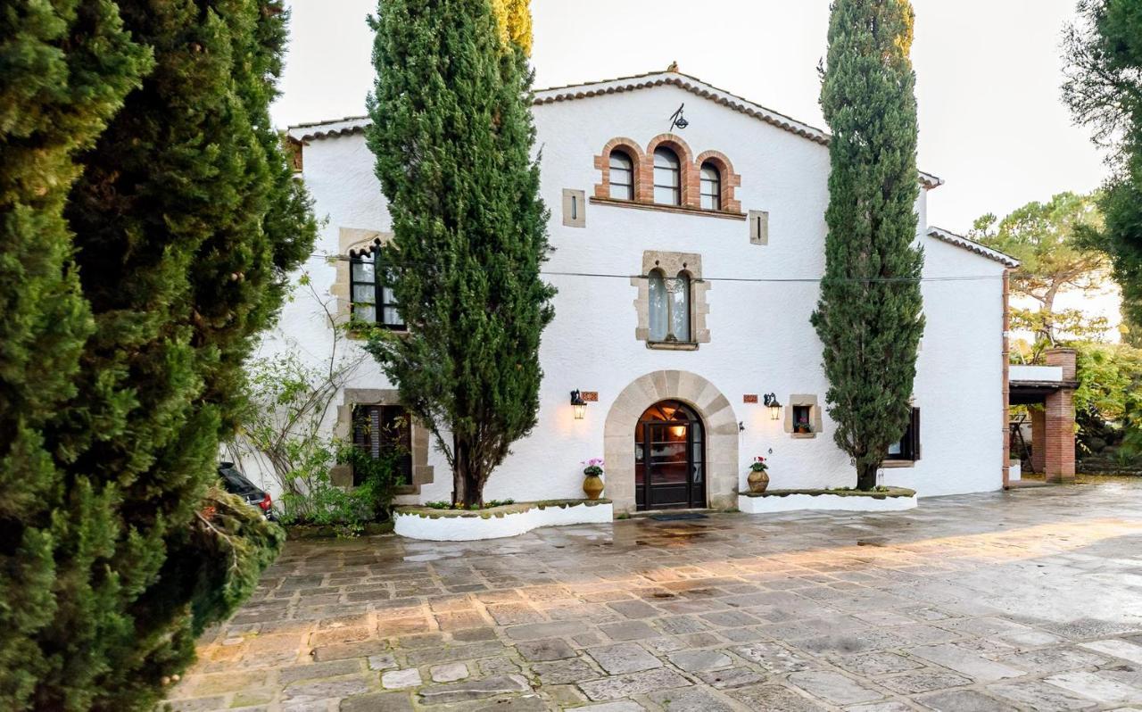 Masia Can Manent Del Bosc S XVIII Santa Eulalia de Ronsaná Zewnętrze zdjęcie