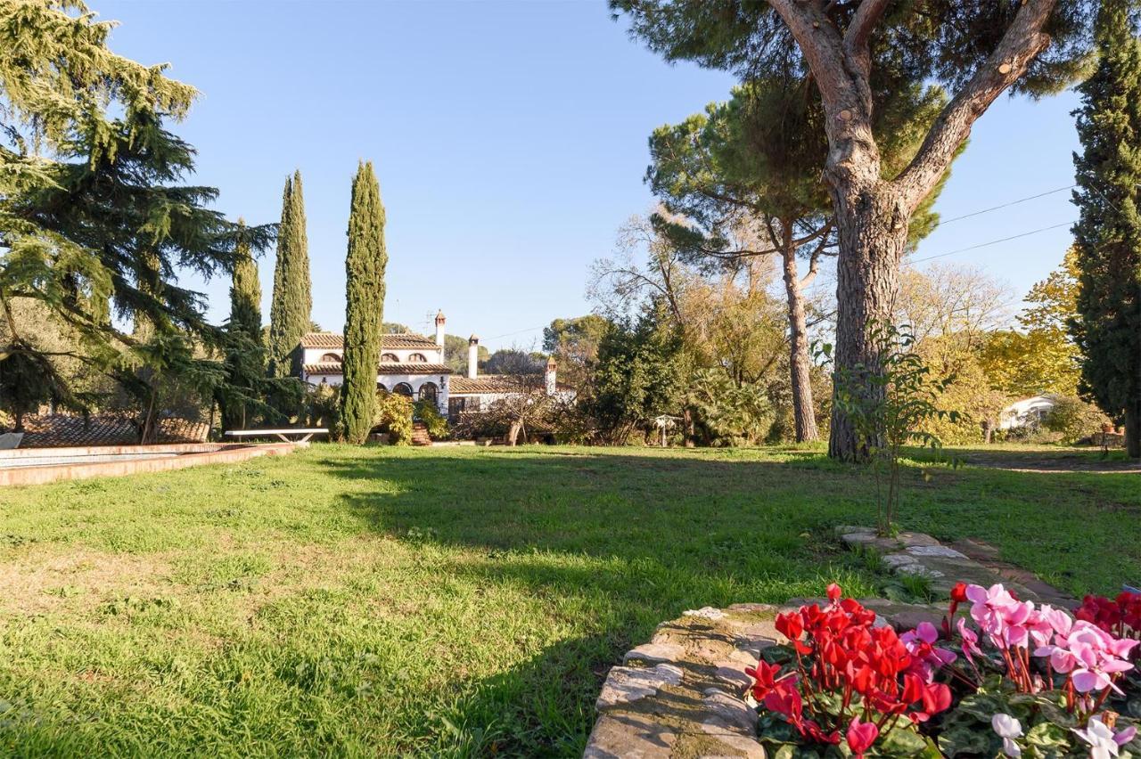 Masia Can Manent Del Bosc S XVIII Santa Eulalia de Ronsaná Zewnętrze zdjęcie