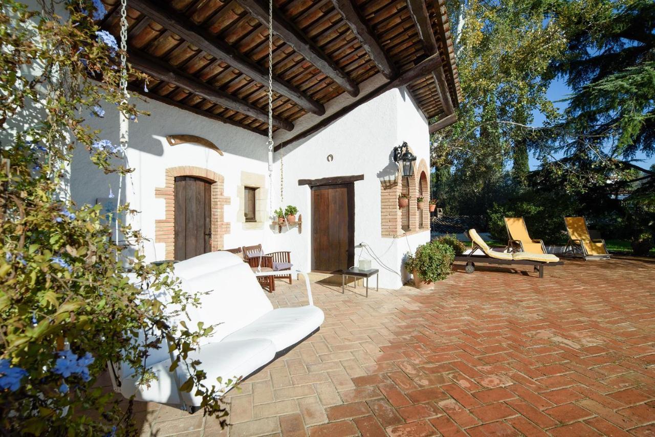 Masia Can Manent Del Bosc S XVIII Santa Eulalia de Ronsaná Zewnętrze zdjęcie
