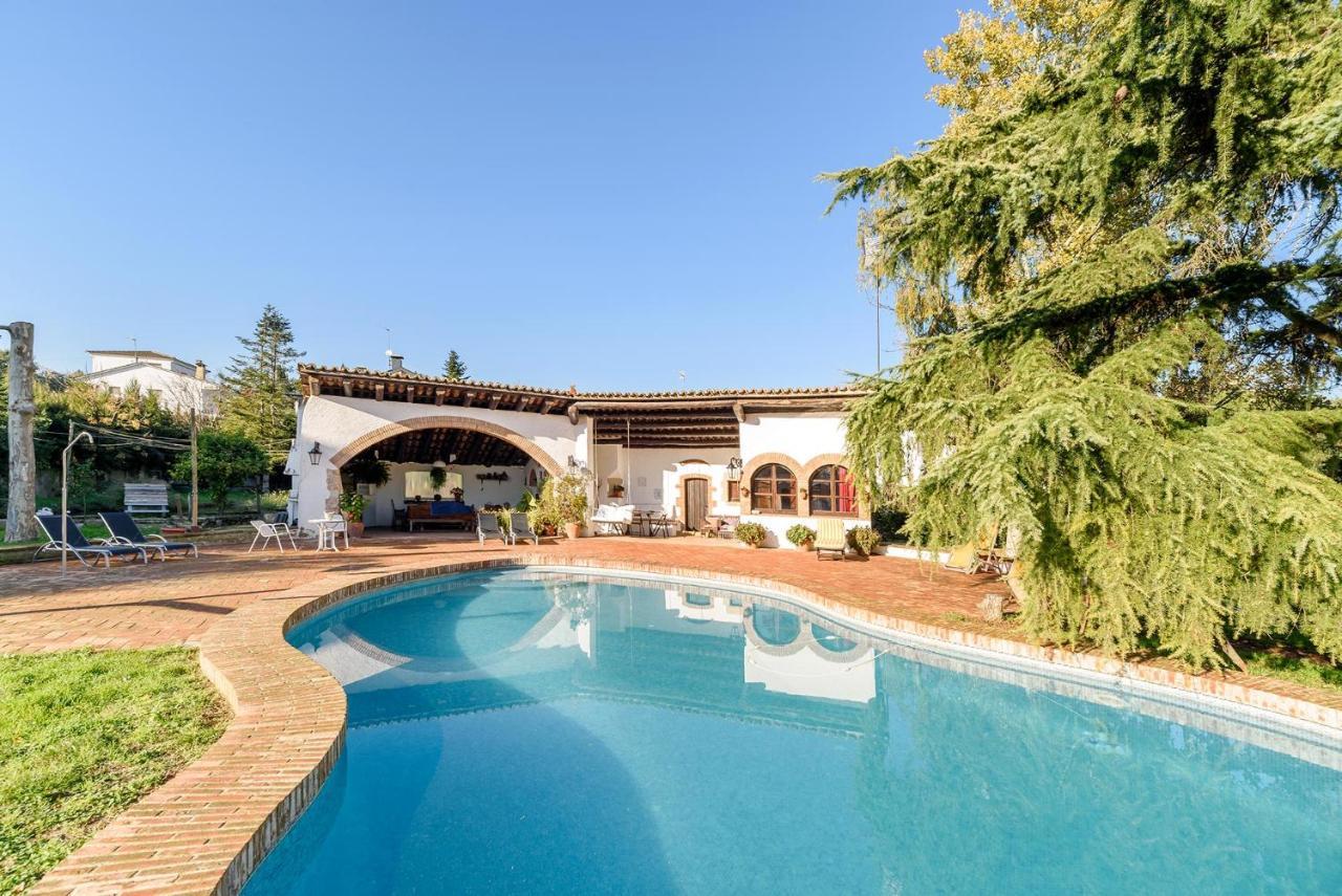 Masia Can Manent Del Bosc S XVIII Santa Eulalia de Ronsaná Zewnętrze zdjęcie