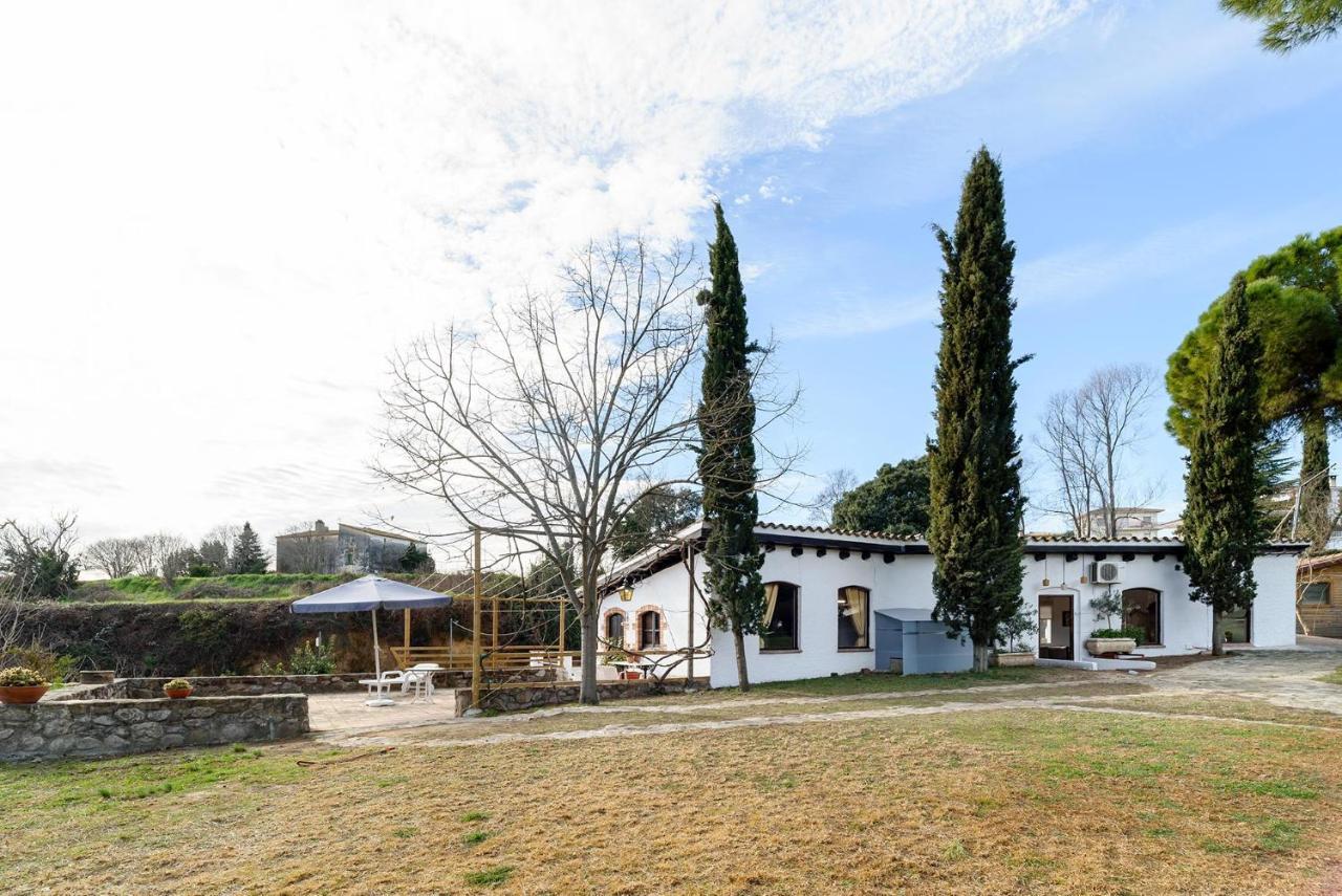 Masia Can Manent Del Bosc S XVIII Santa Eulalia de Ronsaná Zewnętrze zdjęcie