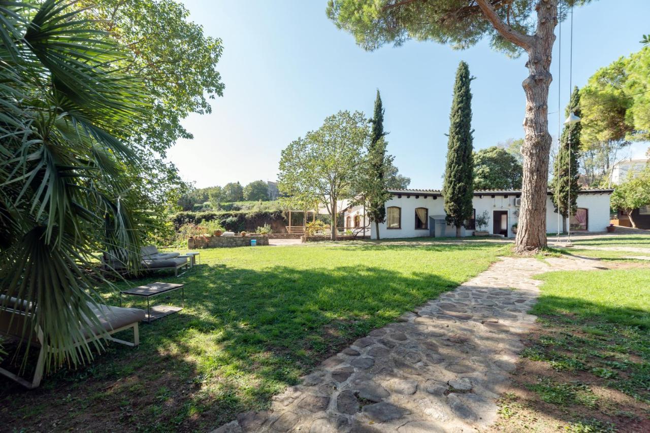 Masia Can Manent Del Bosc S XVIII Santa Eulalia de Ronsaná Zewnętrze zdjęcie