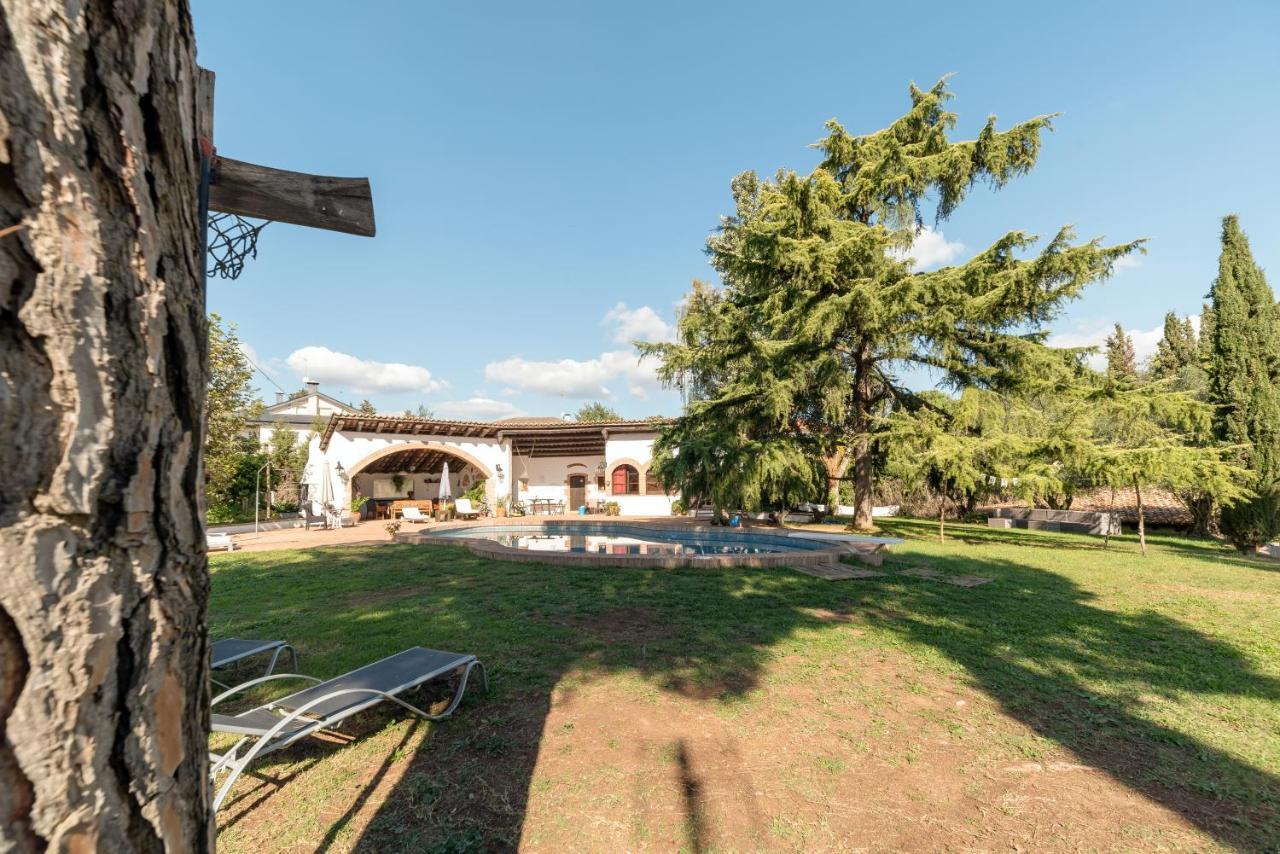Masia Can Manent Del Bosc S XVIII Santa Eulalia de Ronsaná Zewnętrze zdjęcie