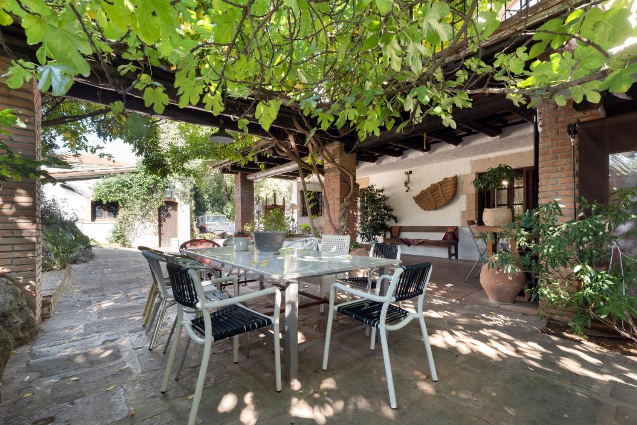 Masia Can Manent Del Bosc S XVIII Santa Eulalia de Ronsaná Zewnętrze zdjęcie