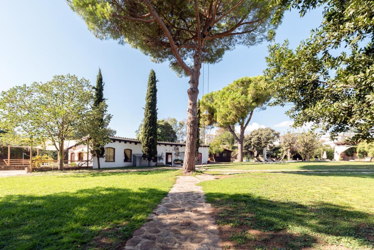 Masia Can Manent Del Bosc S XVIII Santa Eulalia de Ronsaná Zewnętrze zdjęcie